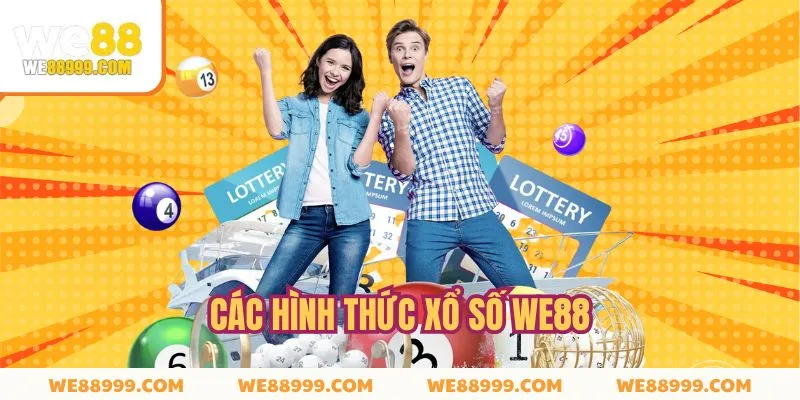 Tổng hợp các hình thức xổ số We88 ăn khách nhất